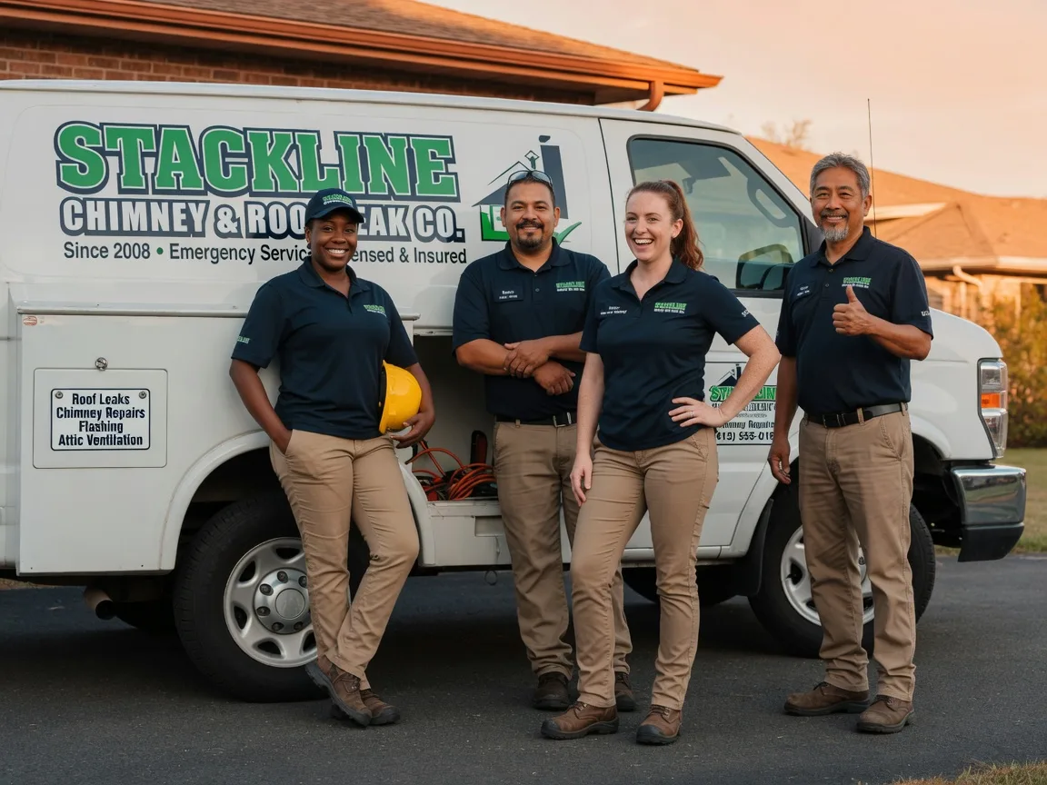 Chimney flashing repair company in Canfield, OH
